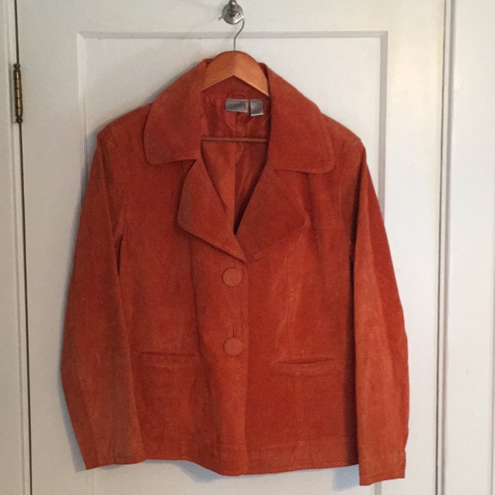 Chico’s Leather Jacket